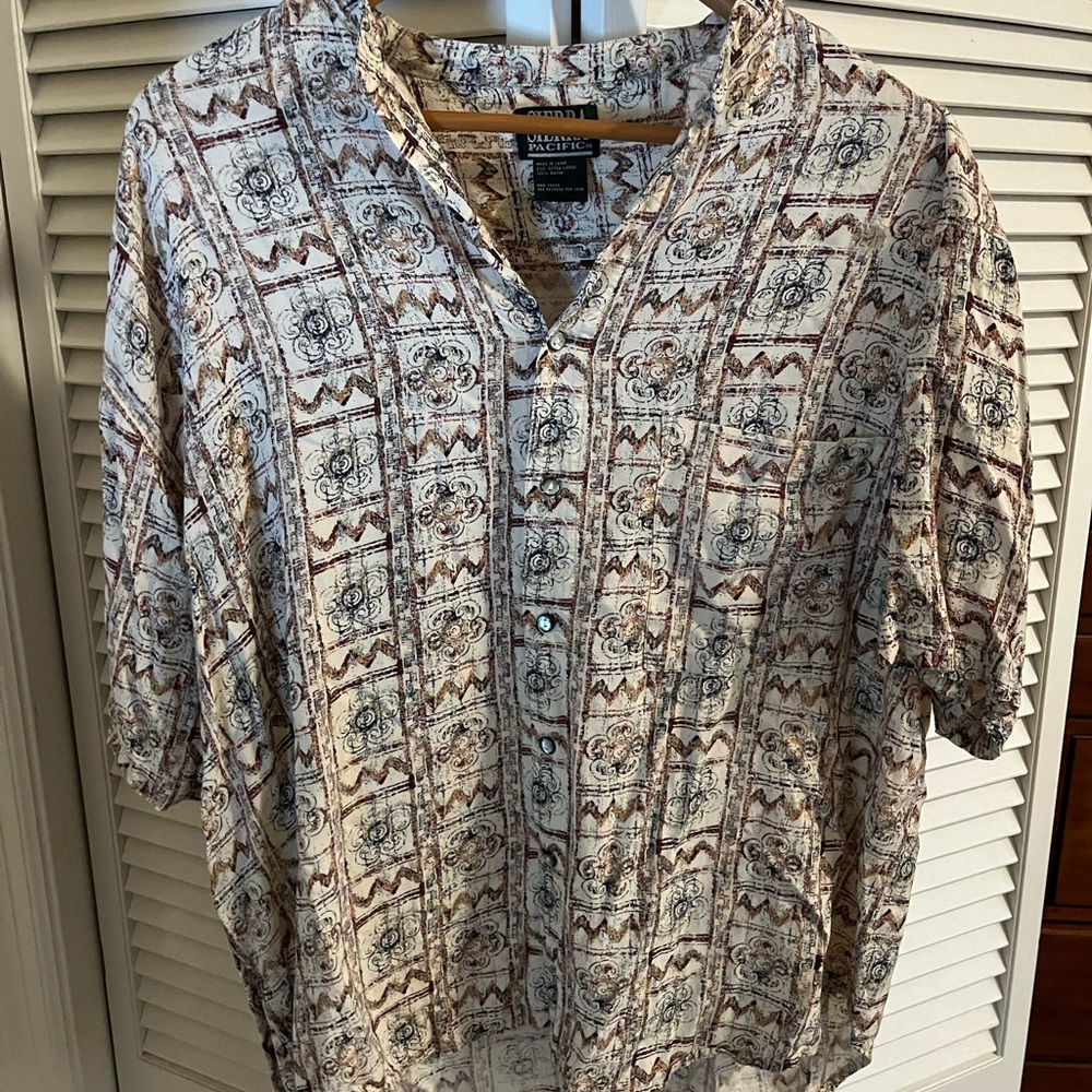 Sierra Pacific T-Shirt with Mandarin Collar